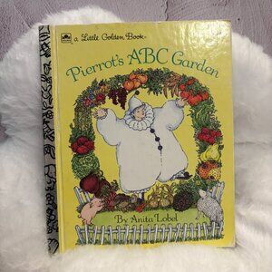 5 for $15 📕Pierrot's ABC Garden, Anita Lobel, a Little Golden Book (SKU: 131MI)
